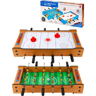 Настольная игра 2 в 1 Футбол + Аэрохоккей Рыжий Кот Y19292183 01